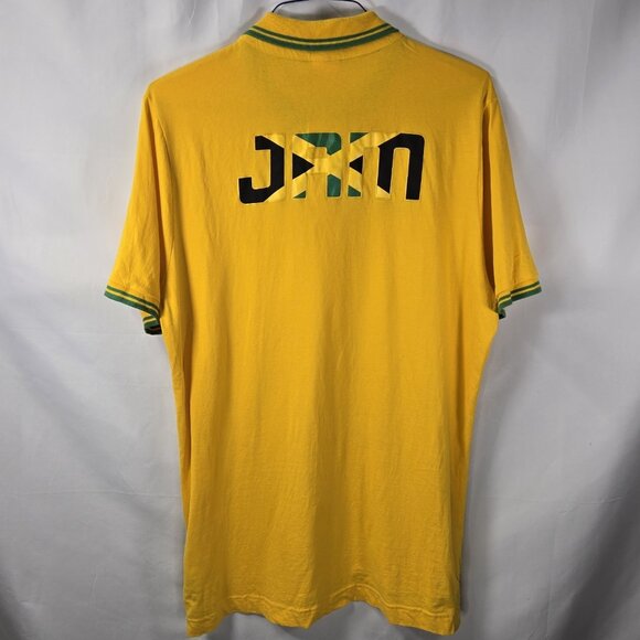 Puma Jamaica Yellow-Green-JAMAICA Mens Size X-Large - Picture 4 of 5